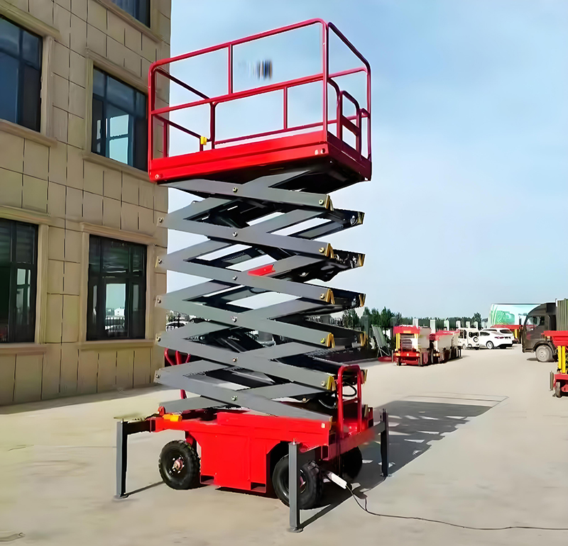 全自行剪叉式升降平臺